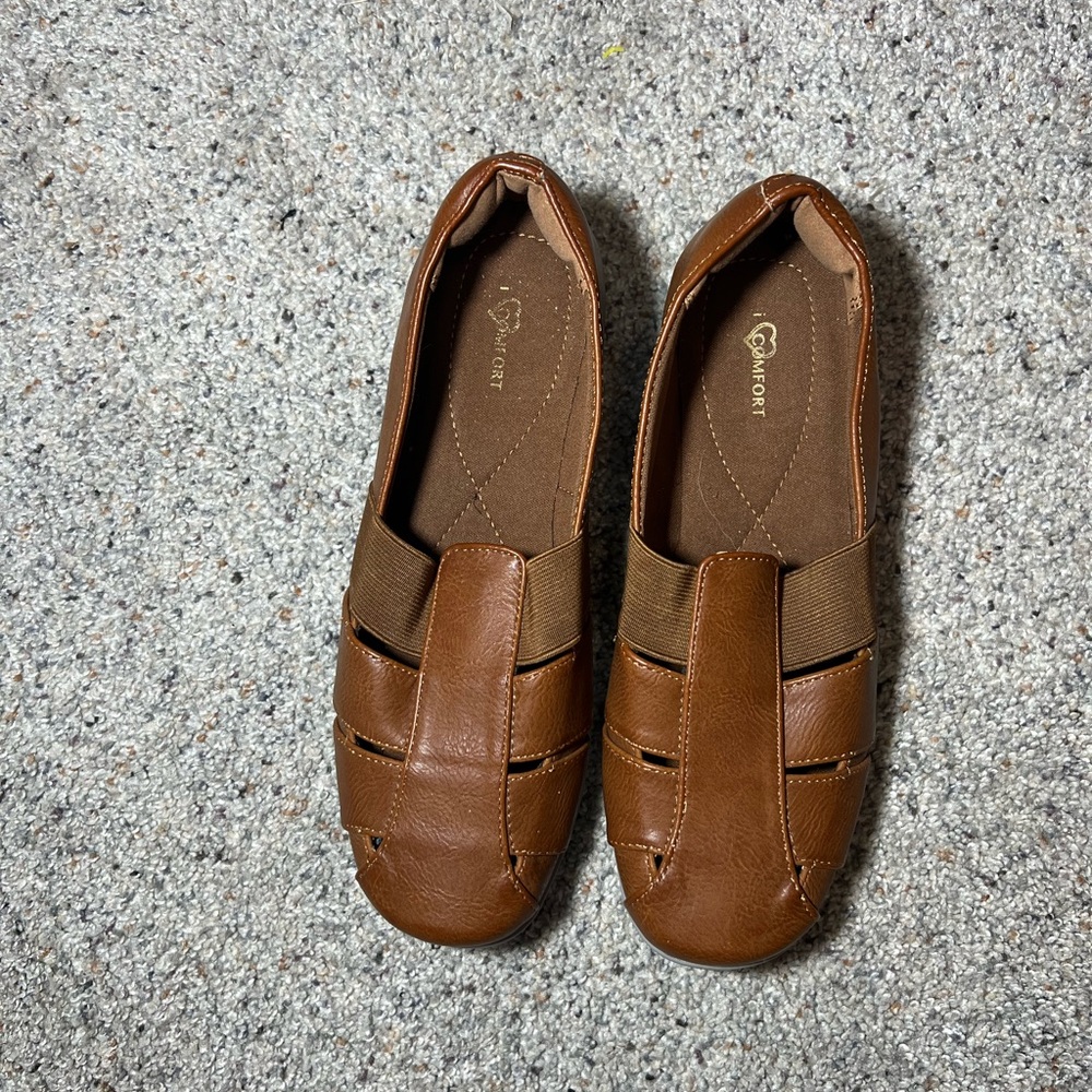 I Love Comfort Women's Selby Brown Shoe Size 7 Loafer SLip On